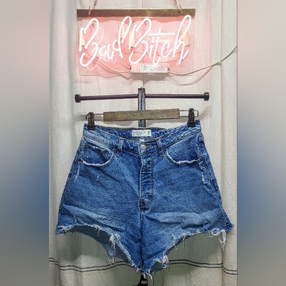 Abercrombie & Fitch "the dad shorts", high rise, curve love